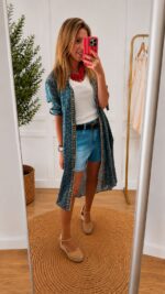 Kimono / Vestido estampado