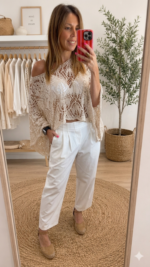 Pantalón pinzas goma