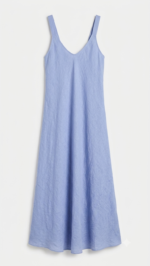 Vestido tirantes de lino largo - Imagen 2